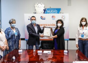 Refrenda Nuevo Laredo certificación en Grado Oro en Igualdad Laboral
