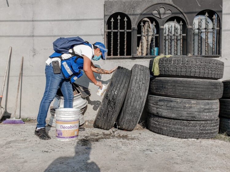 Abatizan colonias de Nuevo Laredo en prevención al dengue