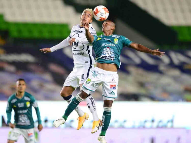 Esmeraldas de León derrota 2-0 a Pumas de la UNAM