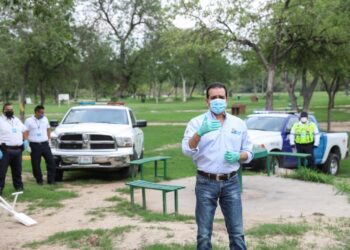 Pide Rivas prudencia en  uso de espacios públicos