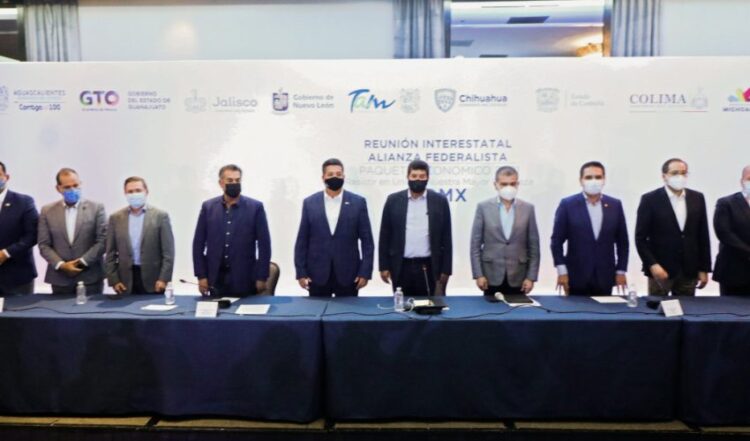 Plantea Alianza de Gobernadores mecanismo para revertir recortes a Estados en PEF-2021