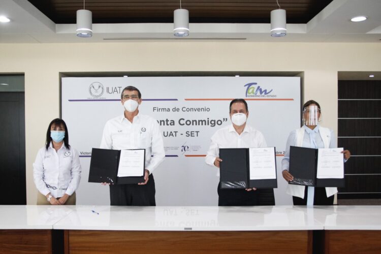 UAT y SET suman esfuerzos para fortalecer educación en Tamaulipas