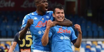‘Chucky’ Lozano firma doblete en goleada del Nápoles