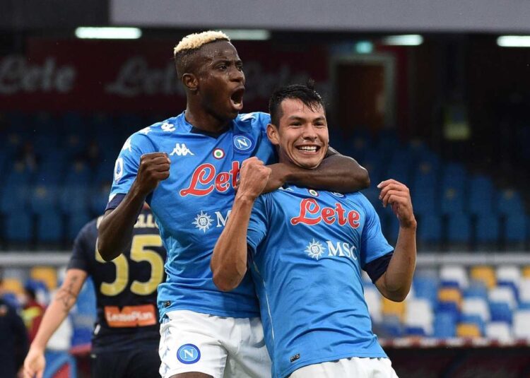‘Chucky’ Lozano firma doblete en goleada del Nápoles