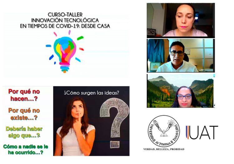 Realiza UAT taller de creatividad e innovación en tiempos de Covid-19