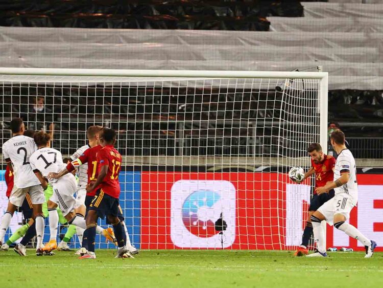 España rescata empate 1-1 ante Alemania en Liga de Naciones