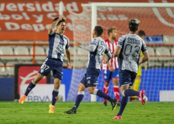 Tuzos del Pachuca derrota 3-1 al Atlético San Luis