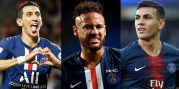 Neymar, Ángel Di María y Leandro Paredes, positivos por coronavirus