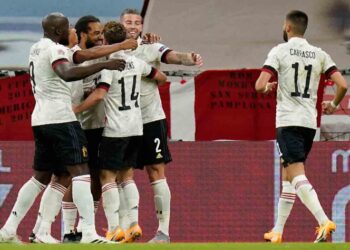 Bélgica vence 2-0 sin sus figuras a Dinamarca