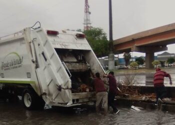 Fortalece Matamoros limpieza de drenes y bocas de tormenta 