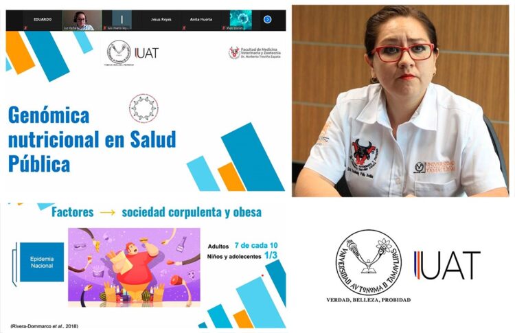 Imparte investigadora de la UAT conferencia sobre Nutrigenética