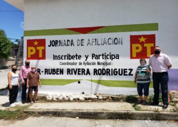 Inicia Ruben Rivera campaña de afiliación al Partido del Trabajo