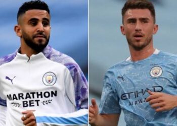 Aymeric Laporte y Riyah Mahrez, positivos por Covid-19