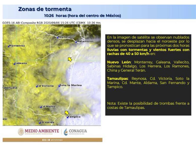 Provoca ‘Julio’ fuertes lluvias en Nayarit, Jalisco y Michoacán
