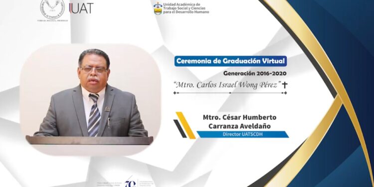 Realiza Trabajo Social de la UAT ceremonia virtual de graduación