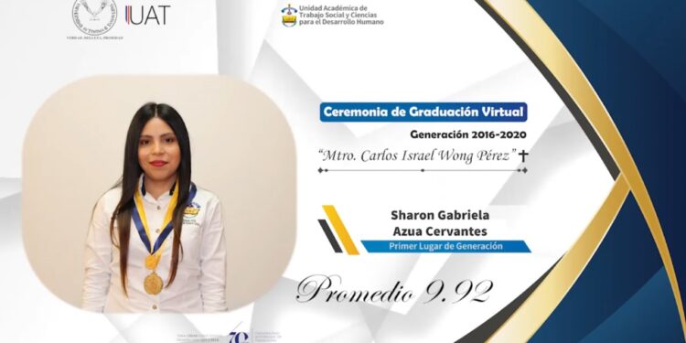 Realiza Trabajo Social de la UAT ceremonia virtual de graduación