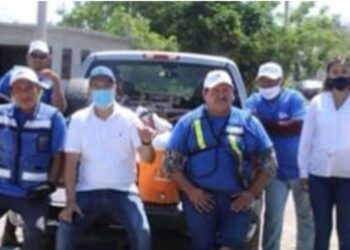 Rehabilita SEBIEN áreas verdes en Victoria