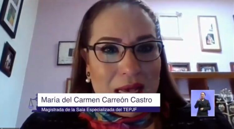 Finaliza encargo, Magistrada Carmen Carreón de Sala Regional Especializada