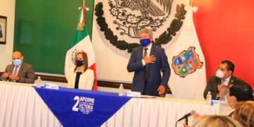 Rinde Xicoténcatl González, II Informe en Victoria, aporta sus datos