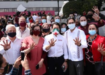 MORENA enfrentará con fortaleza retos bajo dirigencia de Mario Delgado: Erasmo 