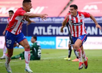 Atlético San Luis doblega 2-1 a Rayos de Necaxa