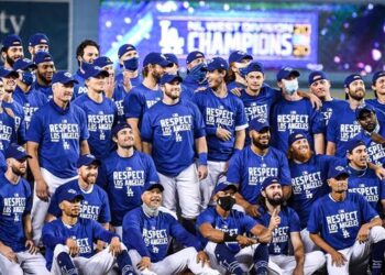 Los Dodgers, campeón de la División Oeste por octava ocasión consecutiva