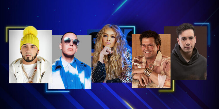 Anuel, Paulina Rubio, Banda MS, Daddy Yankee y más artistas cantarán en Premios Billboard