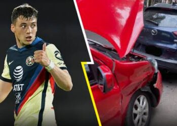 Federico Viñas, jugador del América, involucrado en accidente automovilístico