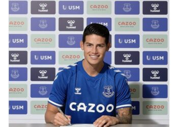 James Rodríguez ya es del Everton