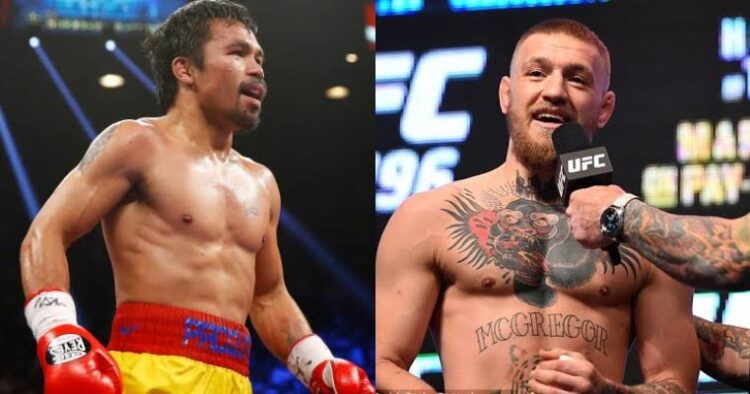 Conor McGregor da a conocer que peleará ante Manny Pacquiao en Oriente Medio