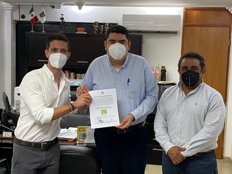 Recibe PVEM anuencia de IETAM para participar en elecciones