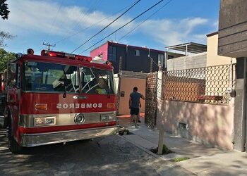 Fuga de gas ocasiona flamazo