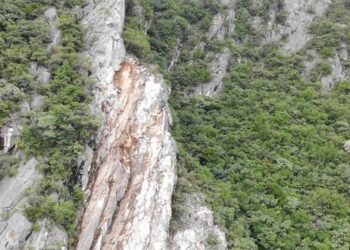 Alarma deslave en el Cerro de la Silla