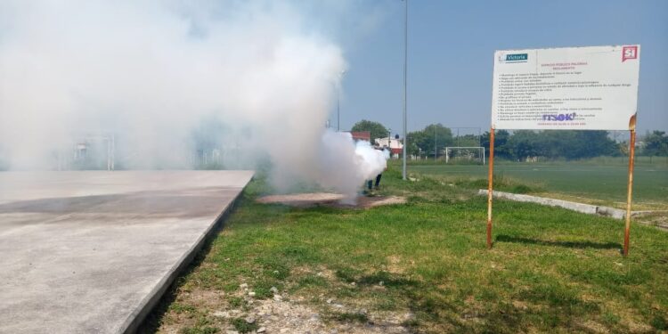 Jornadas de higiene en Unidades Deportivas Municipales