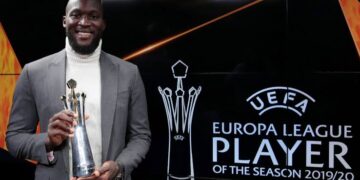 Romelu Lukaku, elegido como el mejor jugador de la Europa League 2019-20