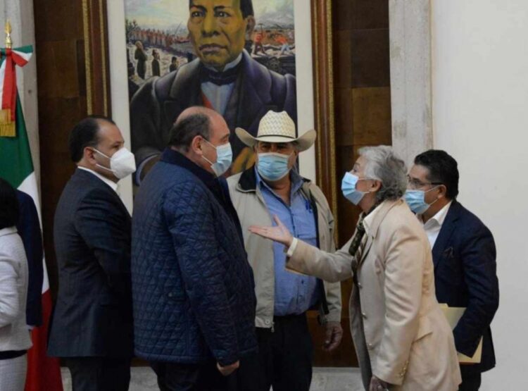 Se reúnen con S. Cordero para destrabar conflicto de agua en Chihuahua