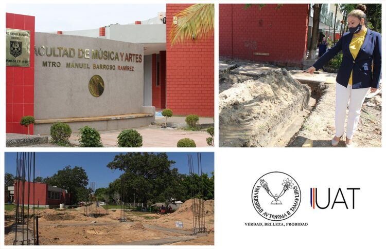 Impulsa UAT infraestructura y equipamiento en Facultad de Música Tampico