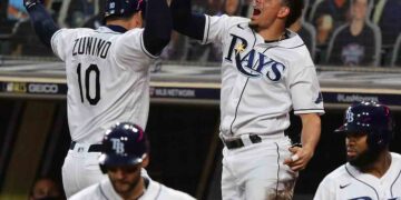 Rays  de Tampa Bay, gana 4-2 a Astros de Houston y van a serie mundial