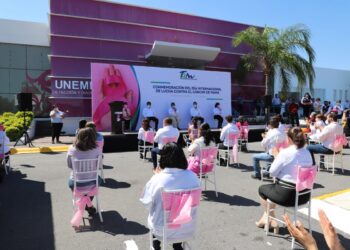 Sensibilizan a tamaulipecas en Día Internacional contra el cáncer de mama