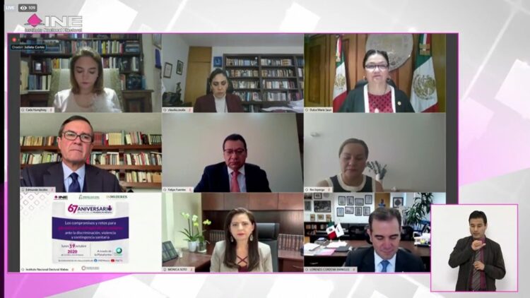 TRIELTAM participa en  67 aniversario del voto de las mujeres en México