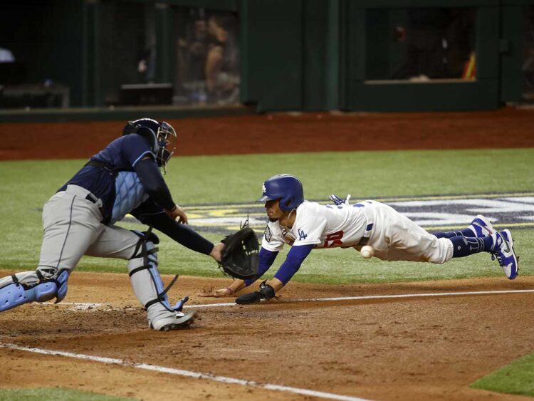 Dodgers gana 8-3 a Rays, primer juego de la Serie Mundial