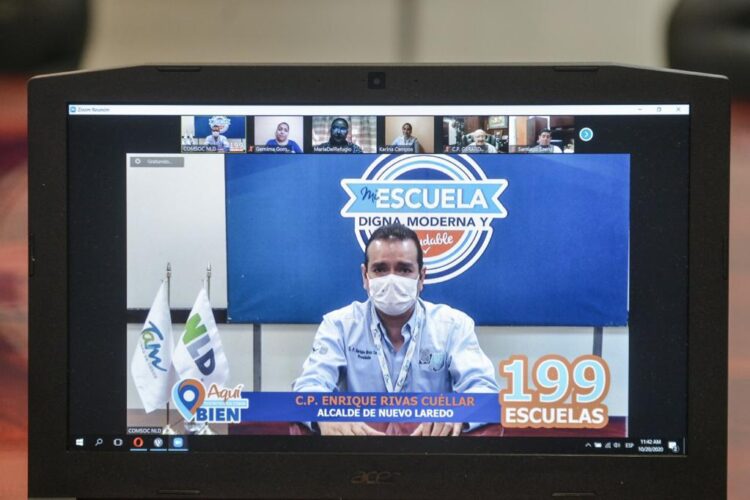 Entrega alcalde  apoyos al CAM 51 en Nuevo Laredo