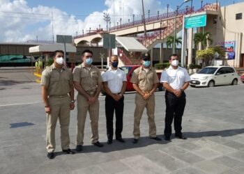 Protestan marinos mercantes, advierten militarización total en puertos