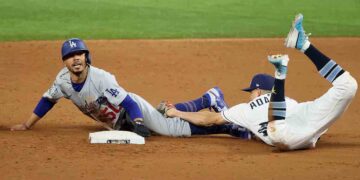 Dodgers gana a Rays 6-2 el tercer juego de la Serie Mundial