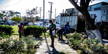 Mejora Gobierno de Matamoros  limpieza de espacios públicos y avenidas