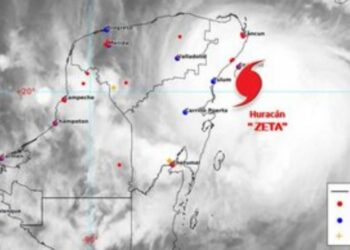 Quintana Roo empieza a sentir los efectos de huracán  ‘Zeta’