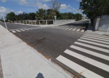 Concluye pavimentación de calle en Ej. Los Arados de Matamoros