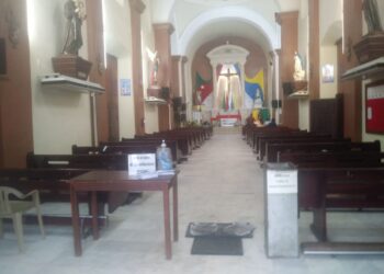 En soledad iglesias durante festejo de San Judas Tadeo en Altamira