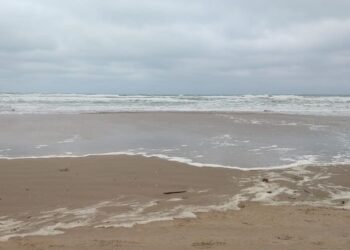 Playa Miramar sigue cerrada por mal tiempo en Madero