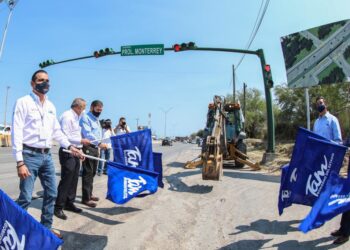 Arrancan Cabeza de Vaca y Rivas paso superior en libramiento